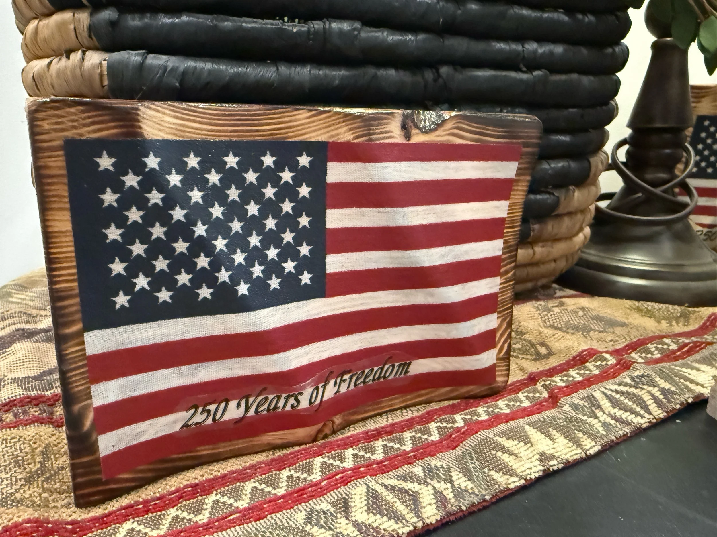 Medium Wooden Flag