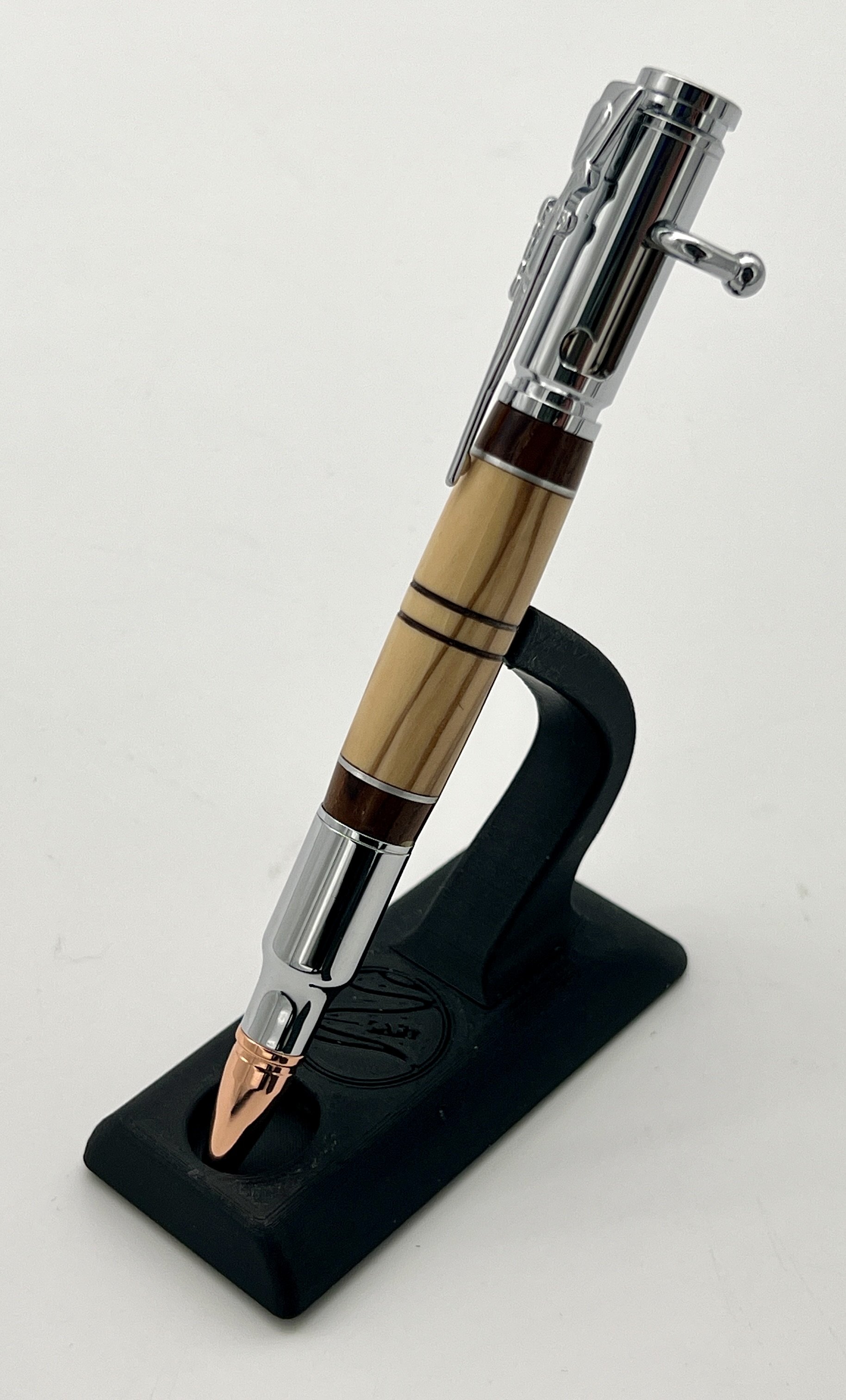 Elegance Bolt Action Olive Wood Pen
