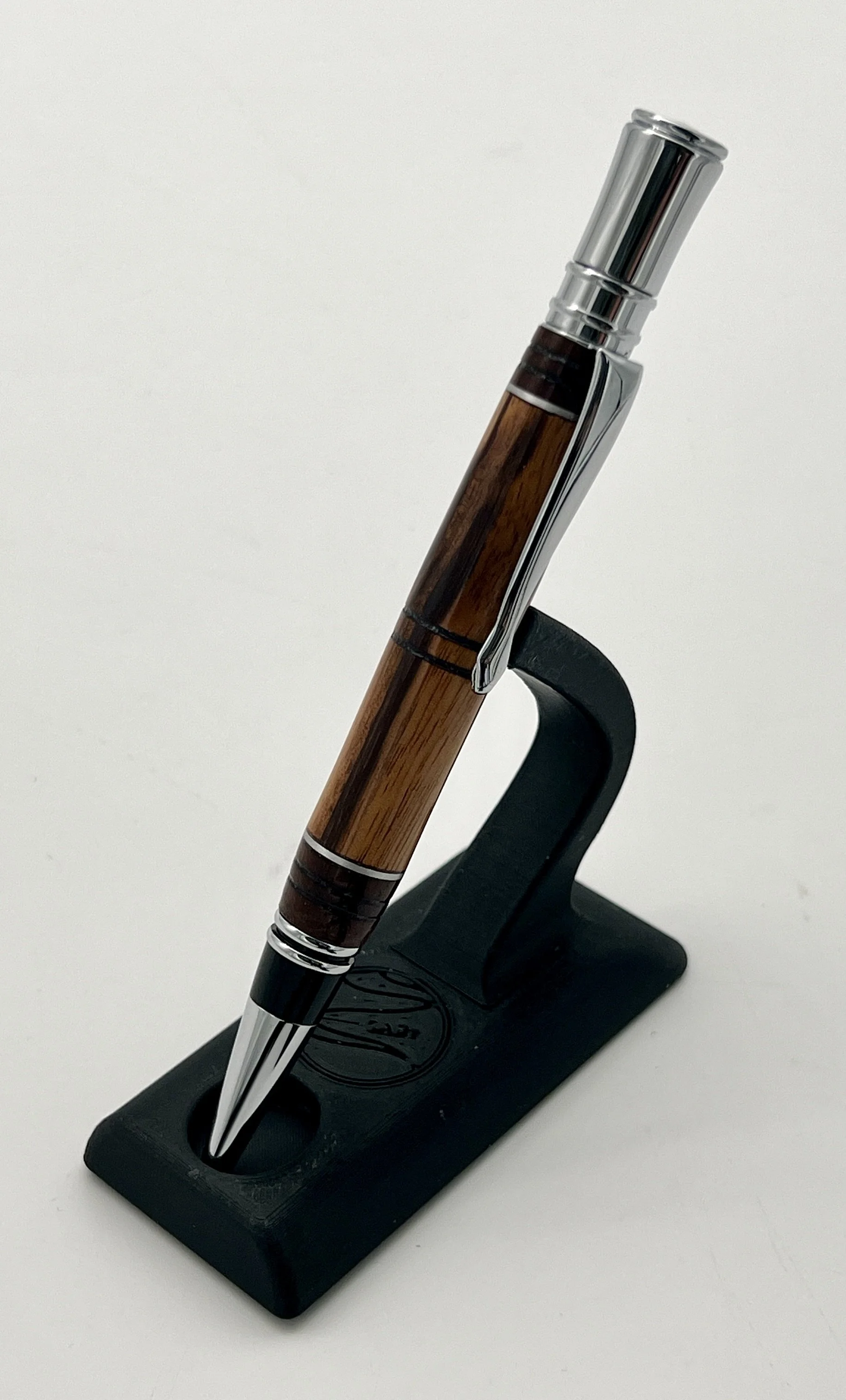 Executive Rosewood & Ebony Ballpoint Pen
