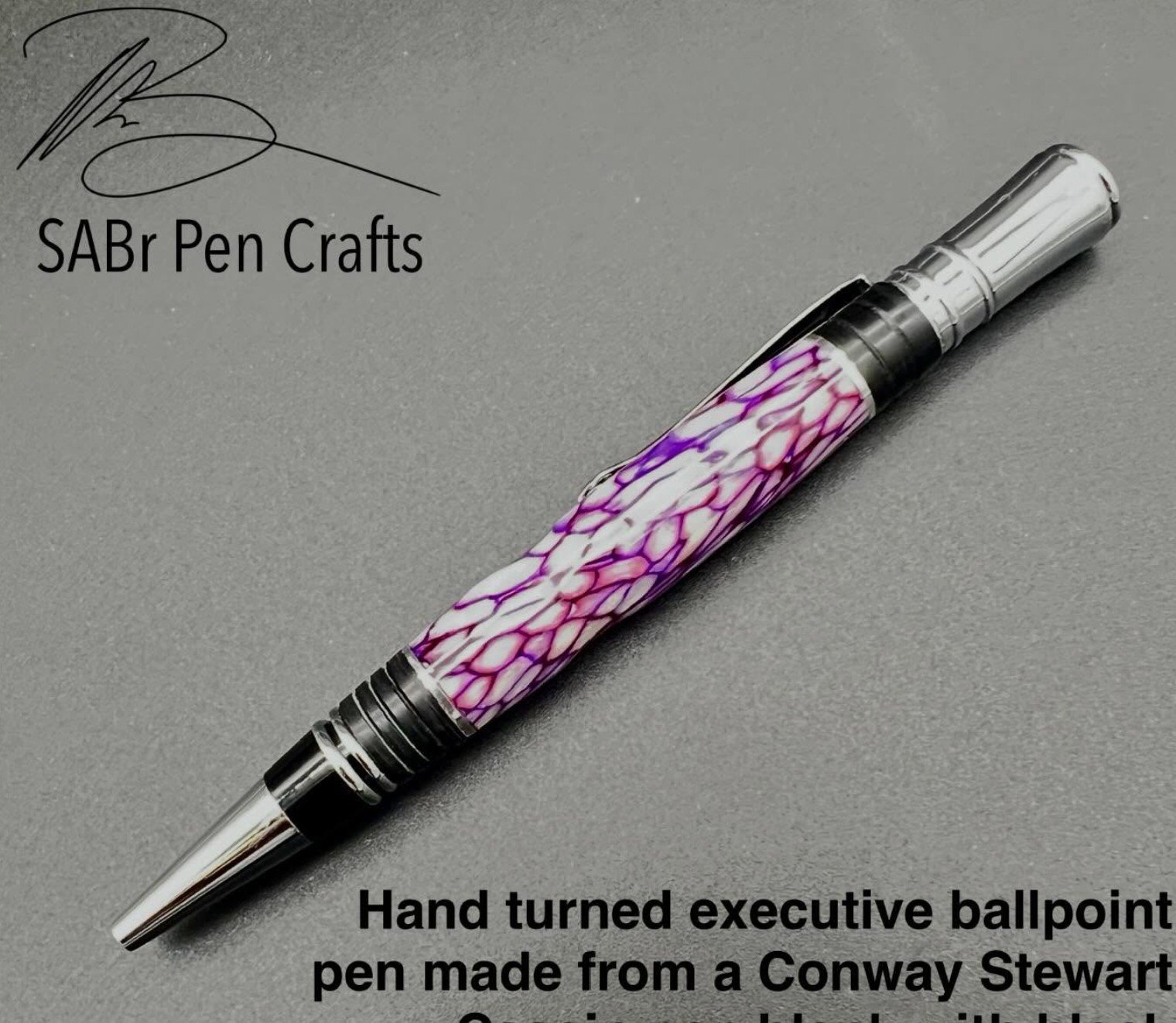 Calyx Lattice — Segmented Ballpoint