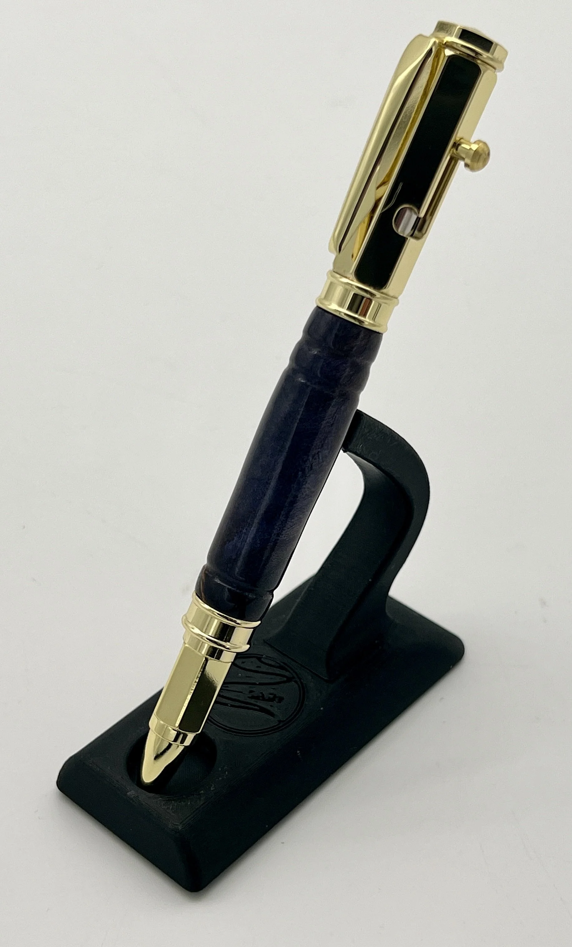 Elegance Blue Bolt Action Pen