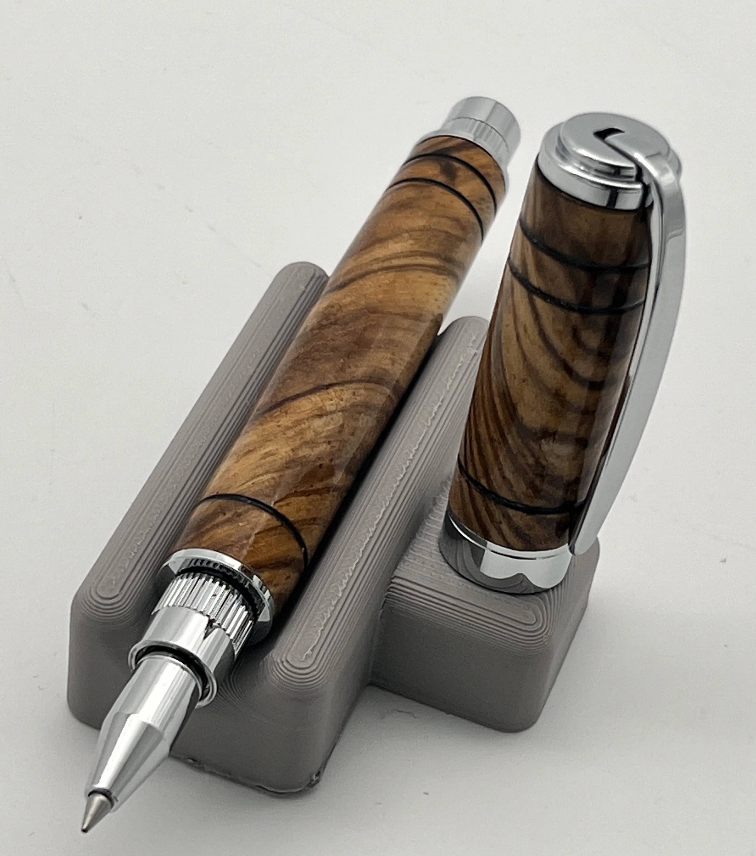 Elegance Bocote Wood Rollerball Pen