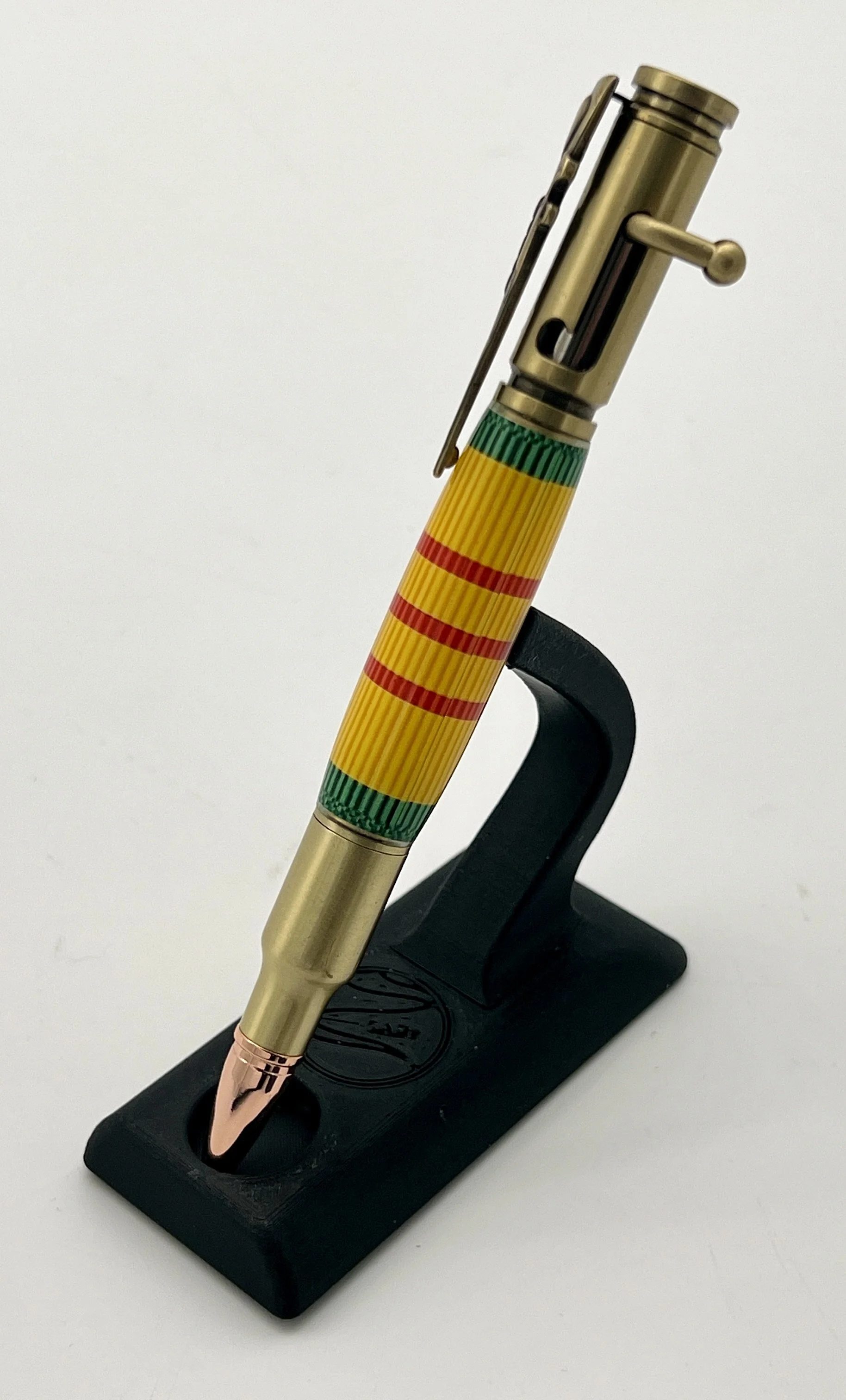 Vietnam Service Ribbon Tribute Bolt Action Pen
