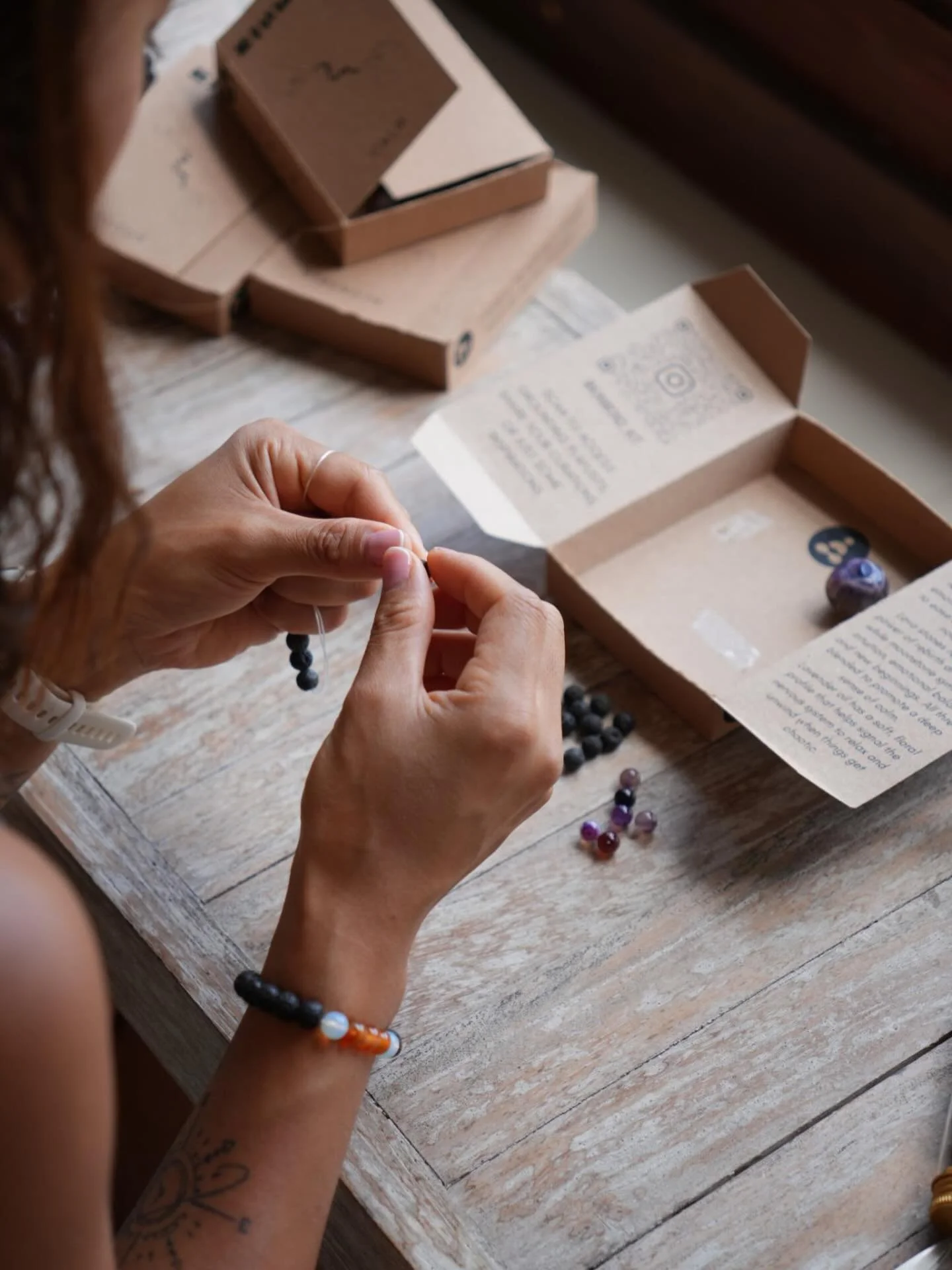 Just sitting here, slowly threading beads and letting everything else quiet down for a bit 

#beading #handmadejewelry #slowmade #mindfulmaking #crafttherapy #artofslowliving #smallbusiness #supportsmallbusiness #handmadewithlove #aestheticvibes #cal