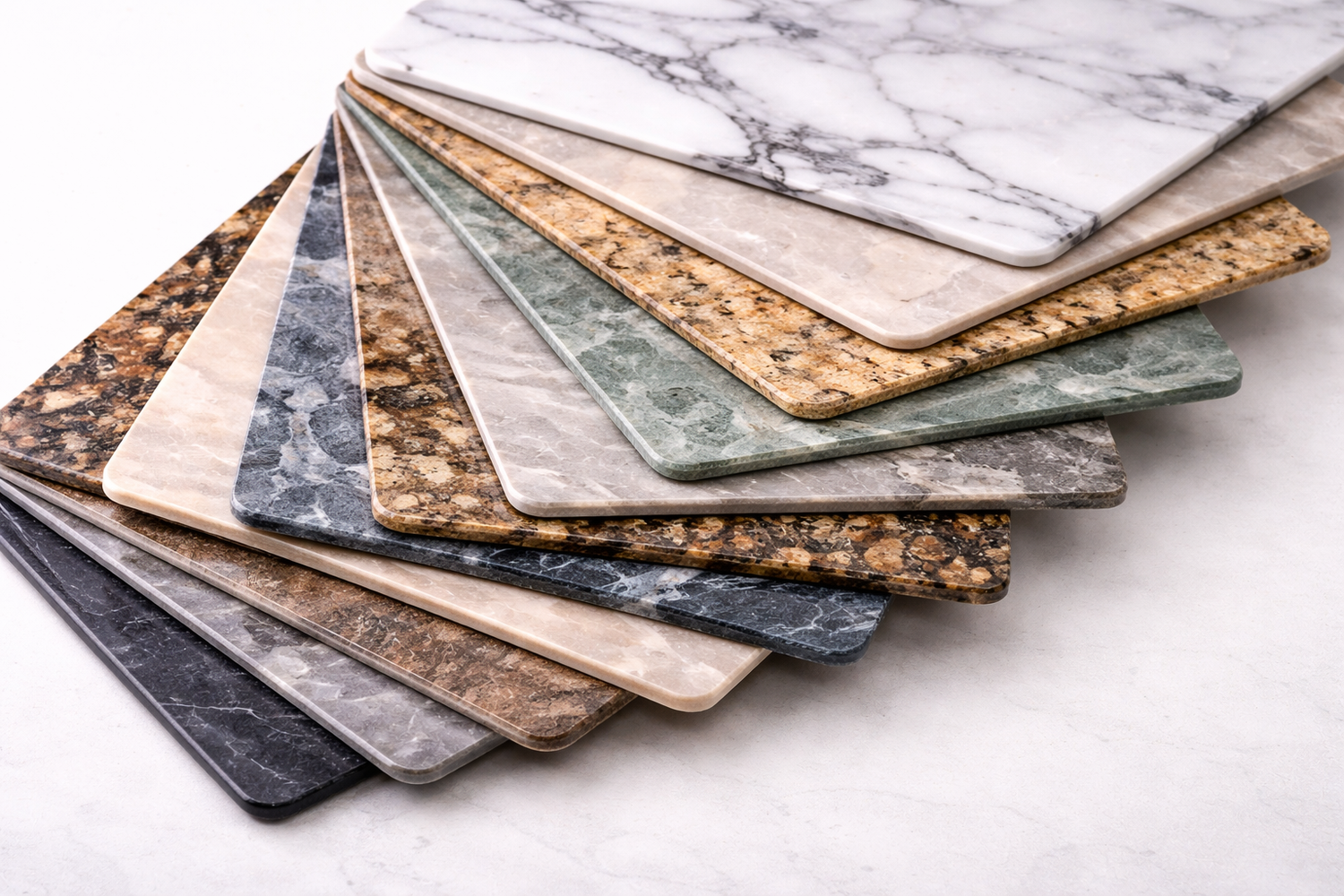 Natural stone benchtop