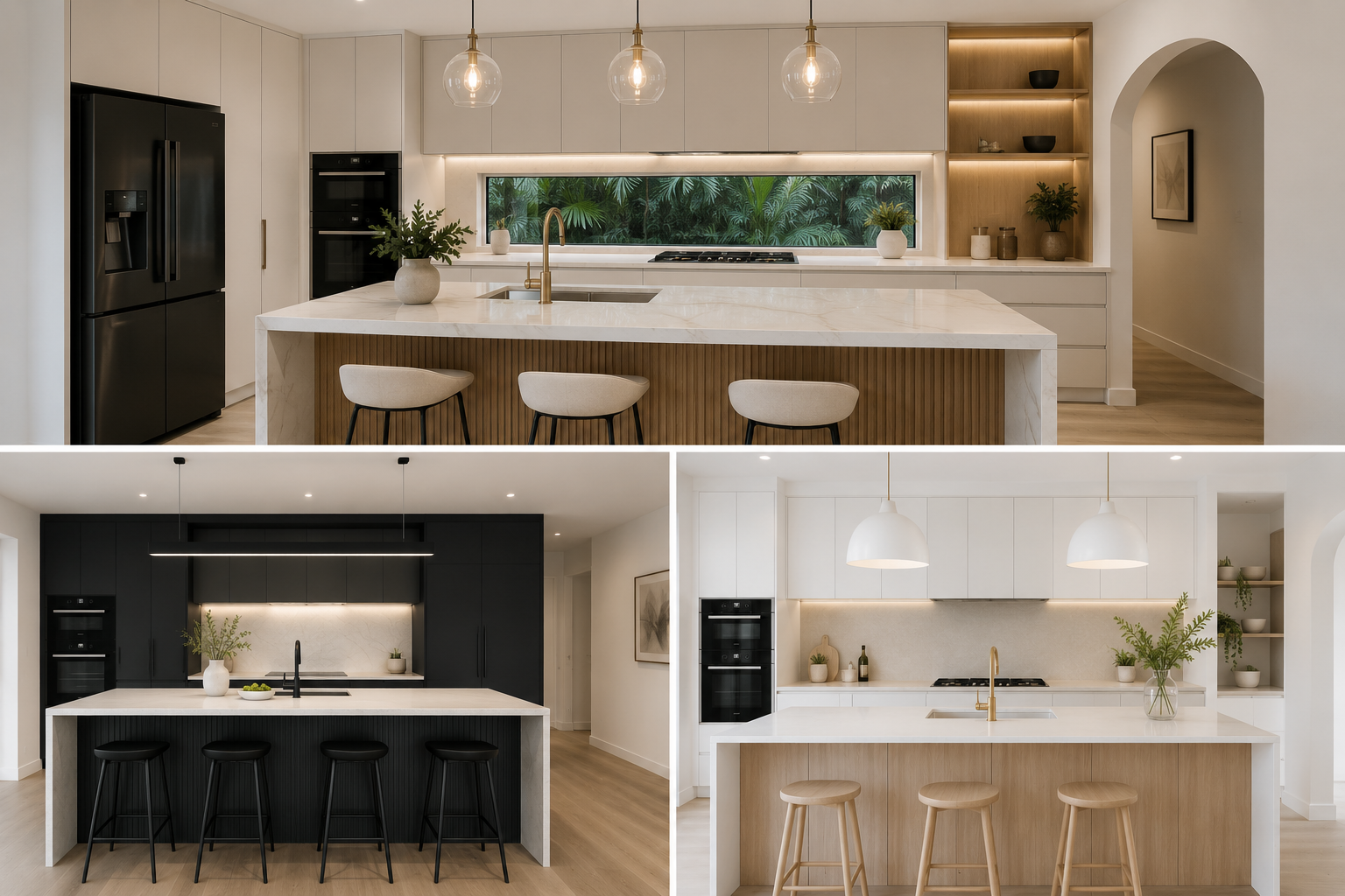 Custom kitchen designs and kitchen renovations on the Gold Coast