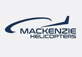 Mackenzie Helicopters logo with a stylized helicopter and the company name