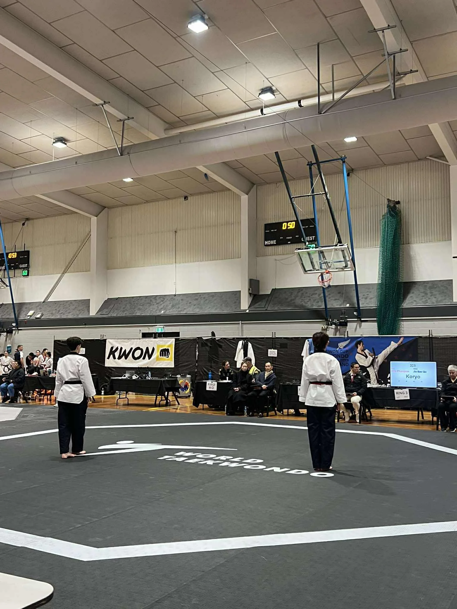 Taekwondo NZ Poomsae CHCH Olympic TKD