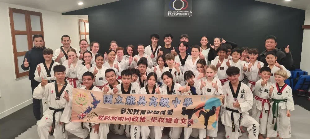 CHCH Olympic TKD Seminar Taiwan Kyorugi