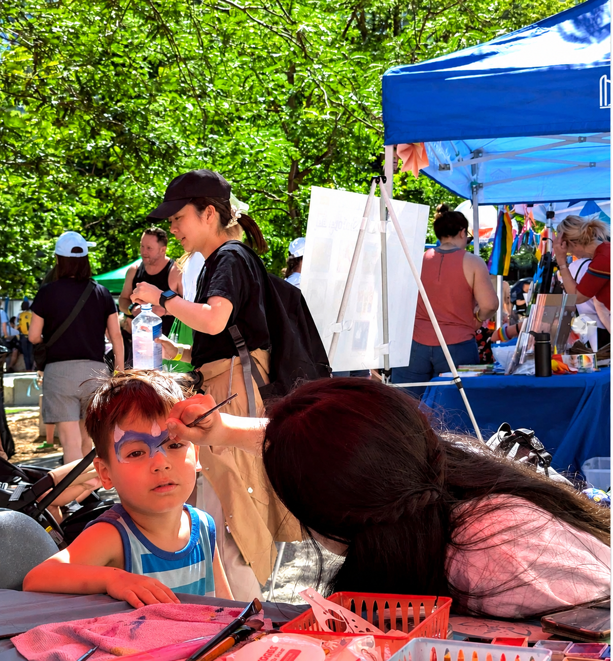 me face painting