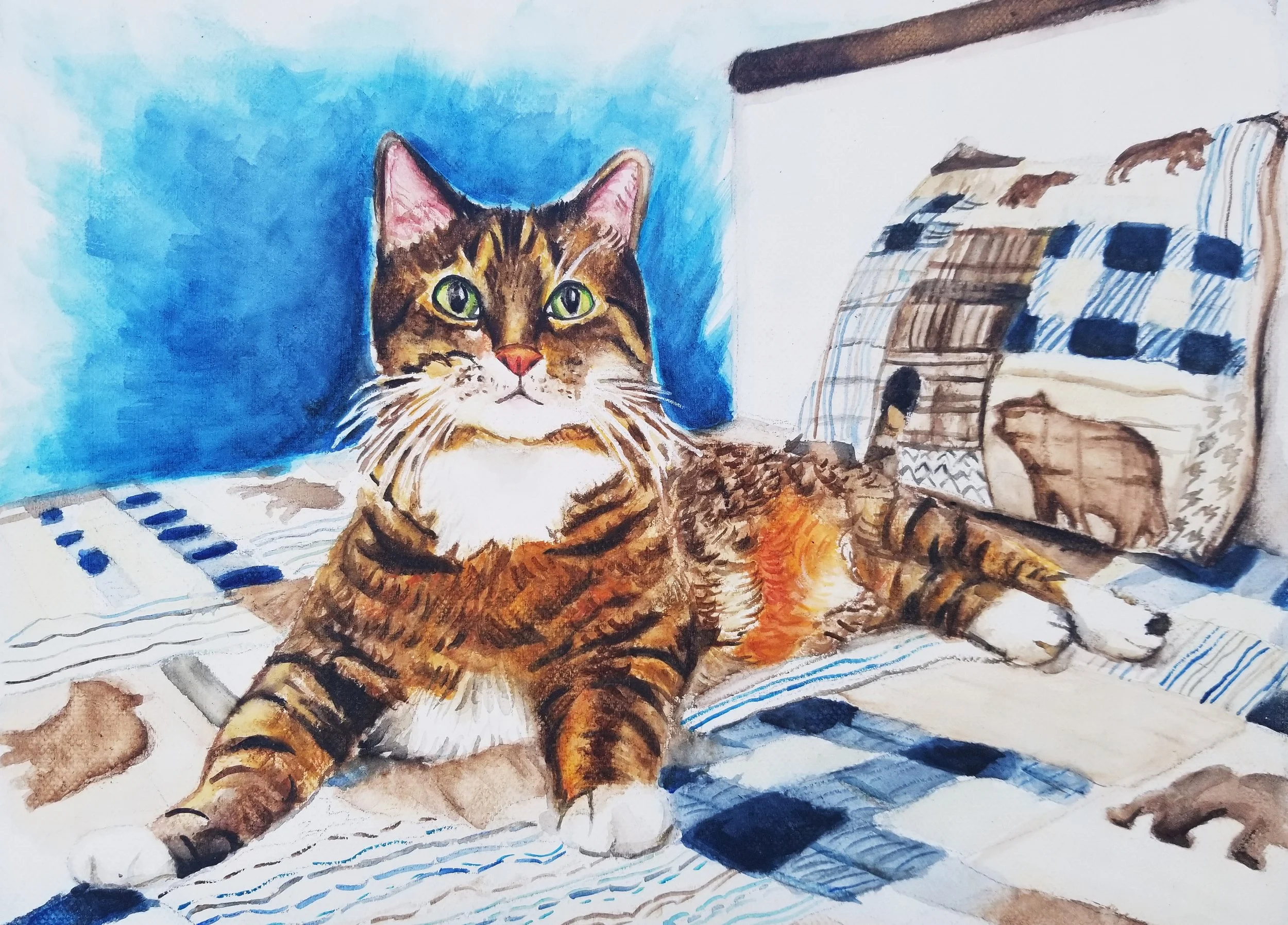 2. Curiosity, Watercolour Painting by Hope Flynn.jpg