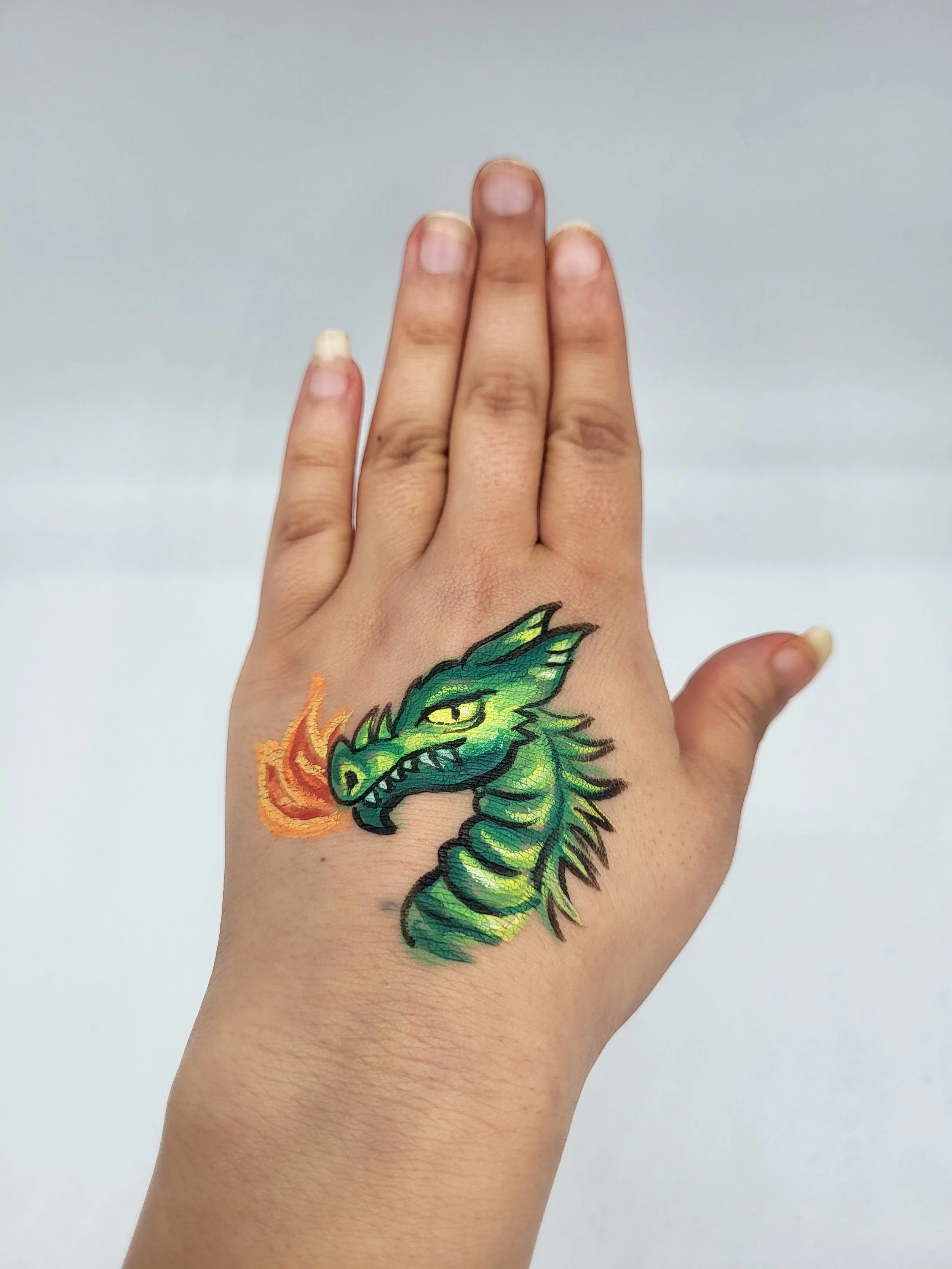 Dragon Face Painting