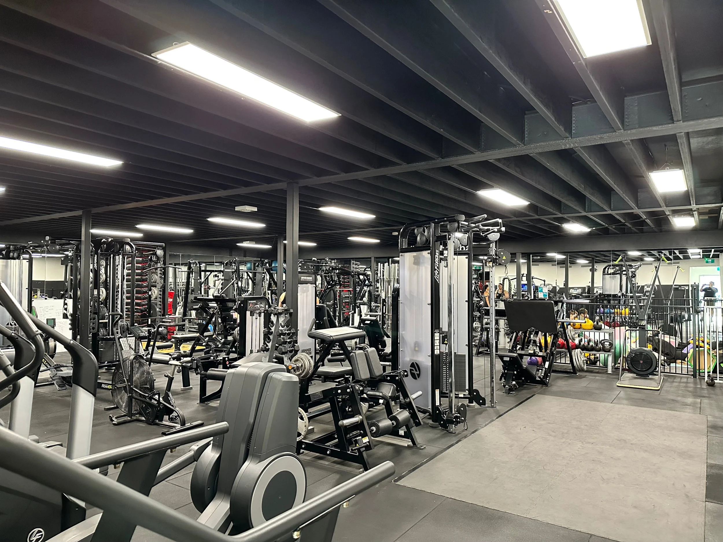 Efficient Lighting Gym Redlands City Brisbane