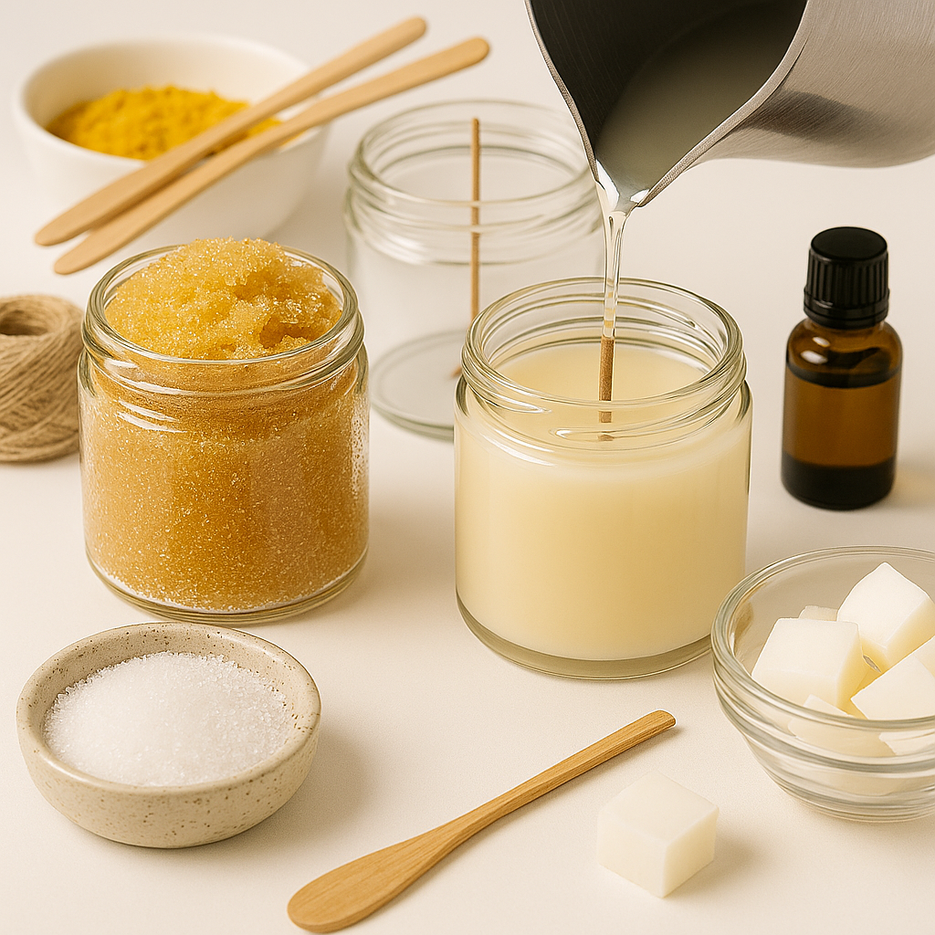 Candle Workshop + Sugar Scrub Class