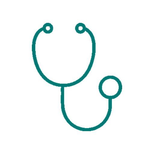 an icon of a stethoscope