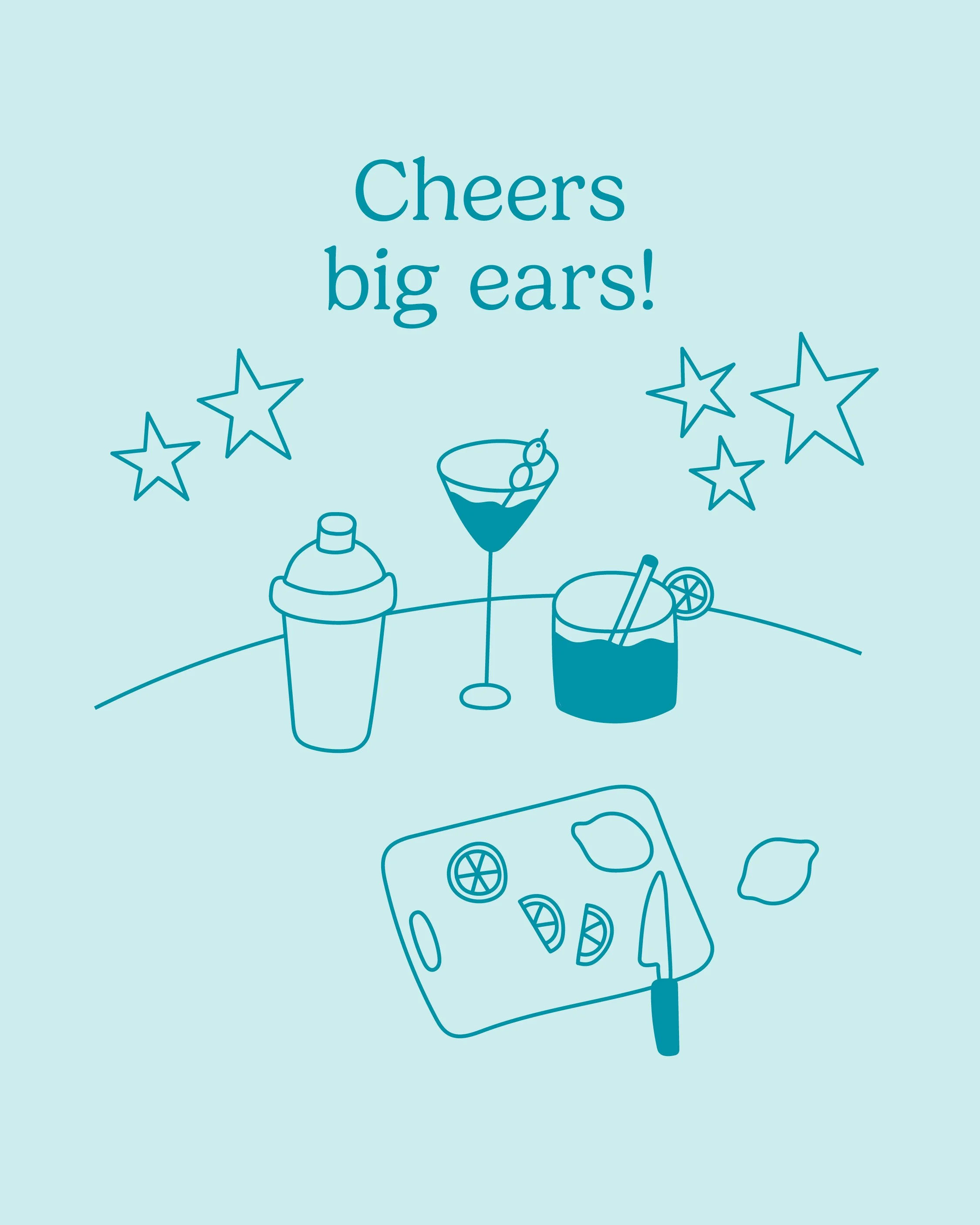 Cheers big ears!