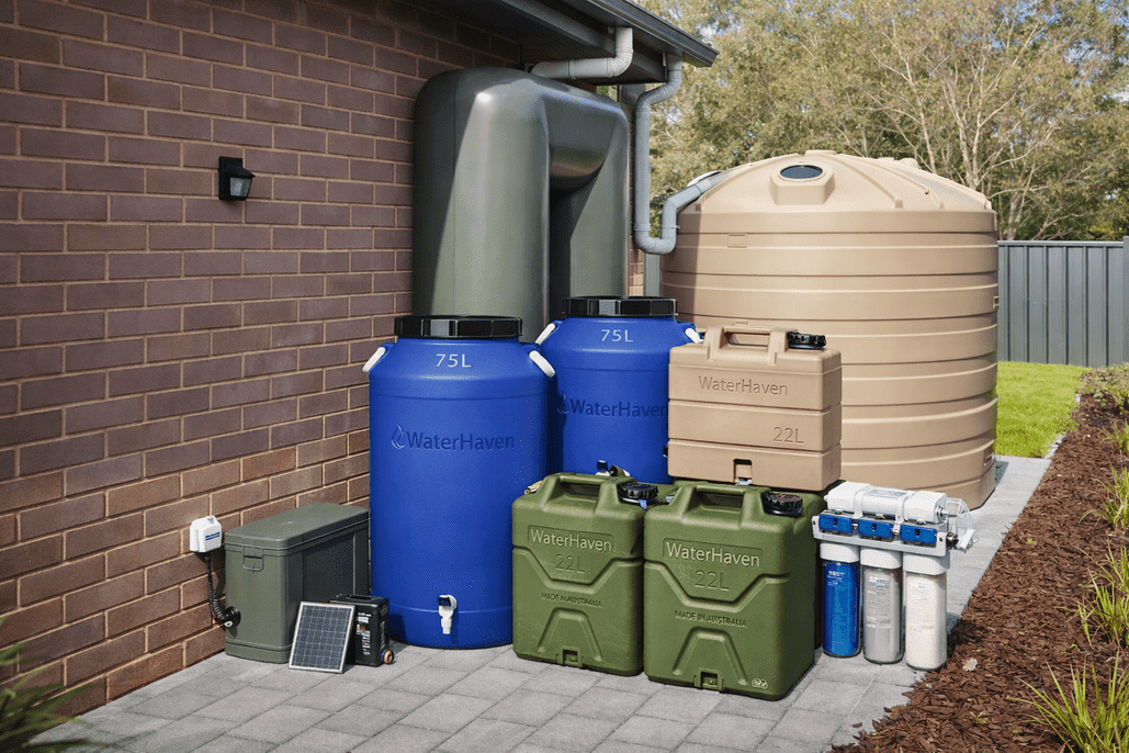 emergency water storage Australia
