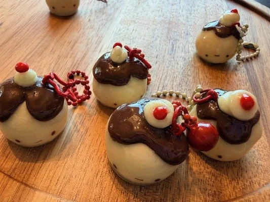 Cute Japanese pudding Charms