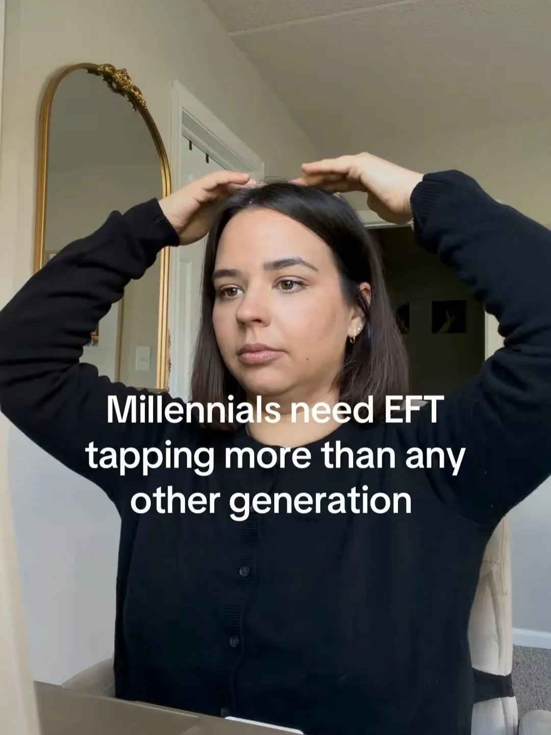 My theory: uncertainty is stunting millennials. And it&rsquo;s simpler than we think to heal this limiting belief. You just need your 🖐️ 🤚#efttapping #nervoussystem #millennials #nervoussystemhealing #eftpractitioner