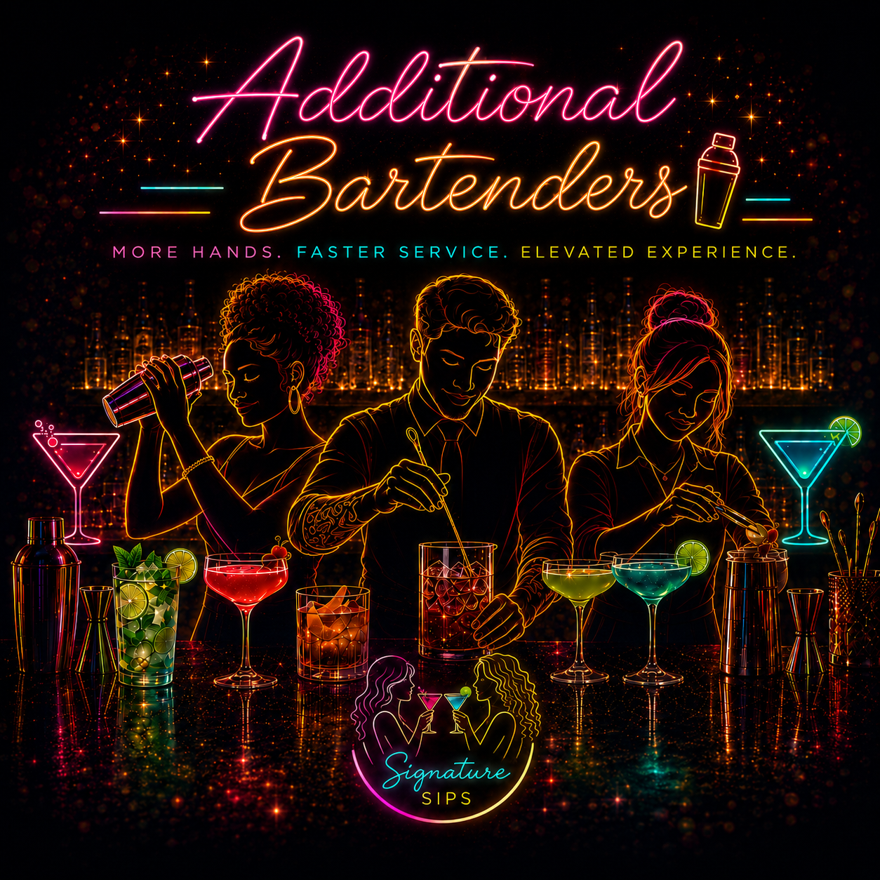 Additional Bartender
