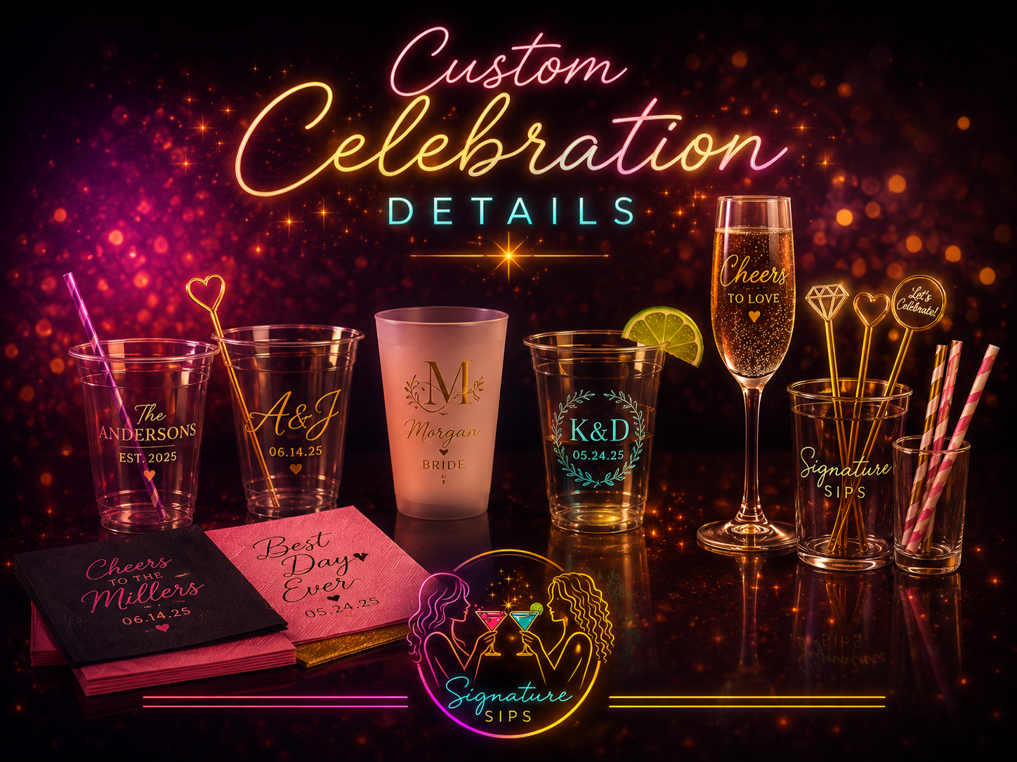 Custom Celebration Details