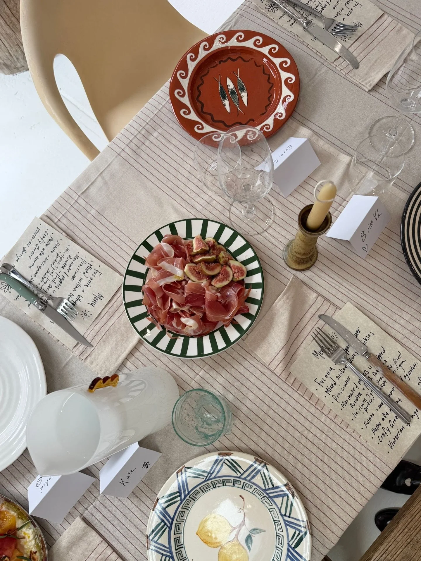 So grateful to @hollyterry__ for trusting Luncheon to cater the opening of her beautiful new studio, and for giving us our very first official job. It meant so much to be part of such a special event. We had the best time creating and sharing beautif