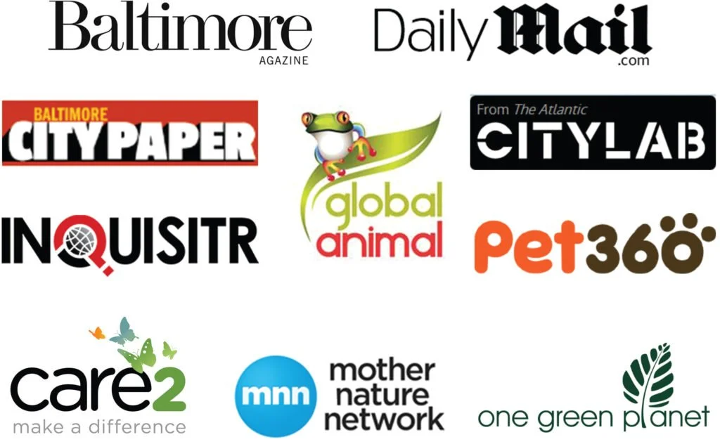 Paws PR media coverage logos