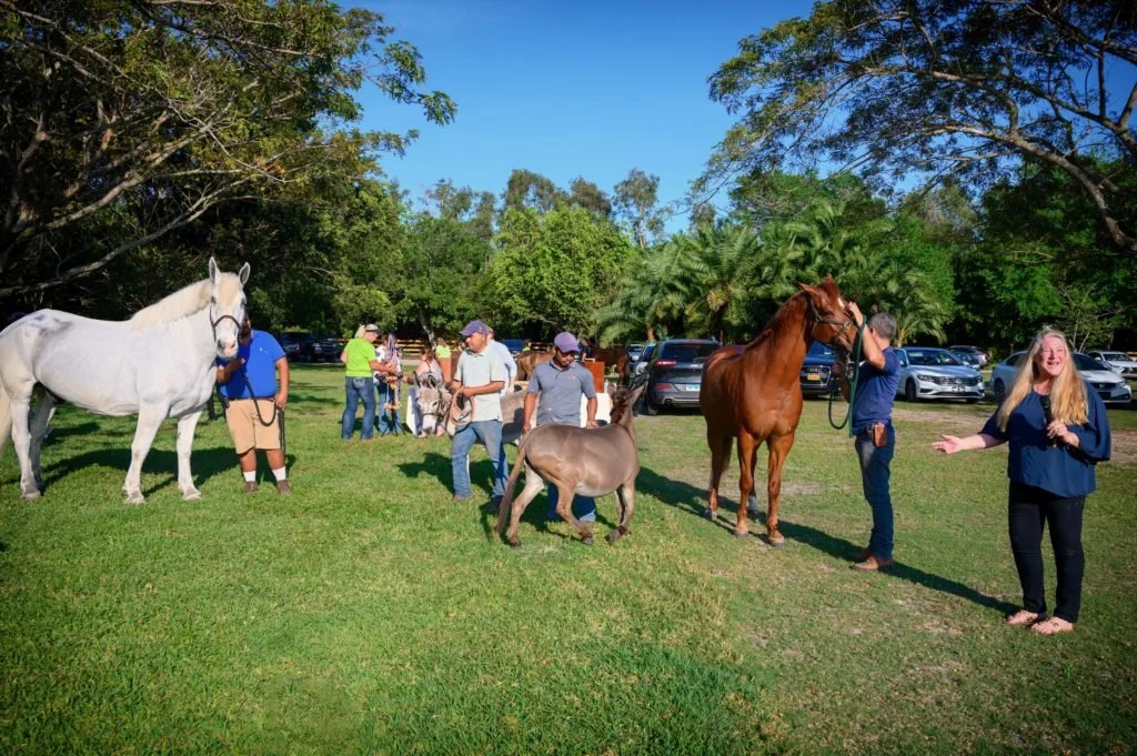 Paws PR attending an event with Equus Foundation