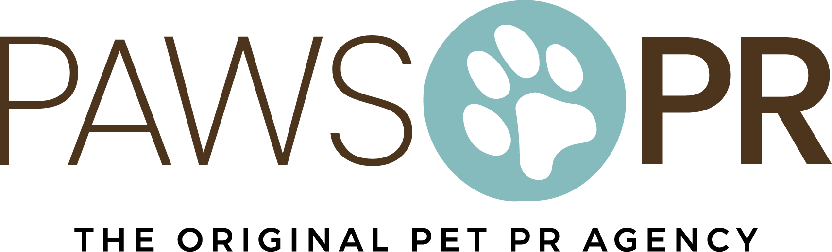 Paws PR logo, the original pet pr agency