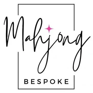 Logo with the text 'Mahjong Bespoke' and a pink star in the center.