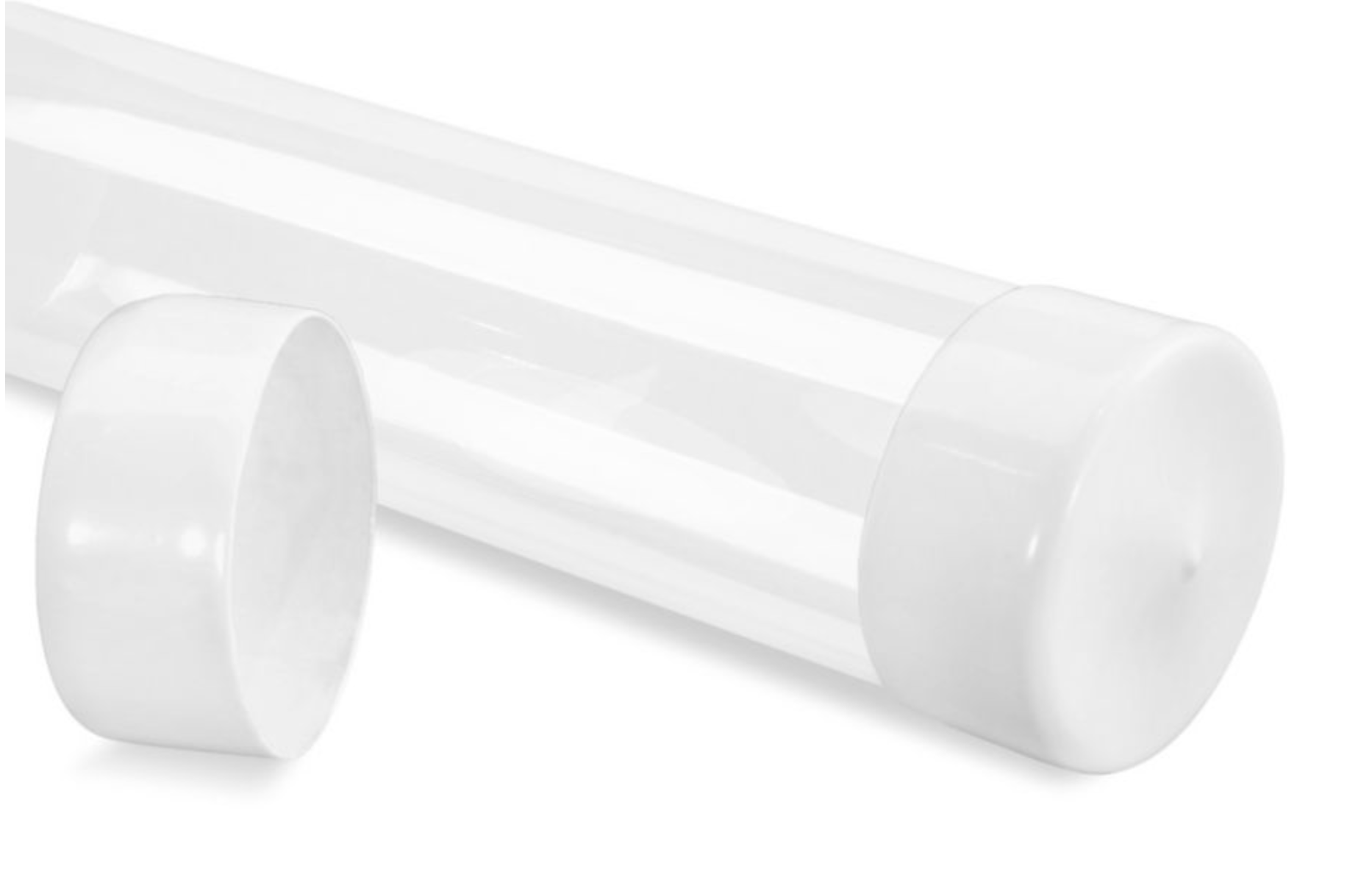 Clear Mat Storage Tubes