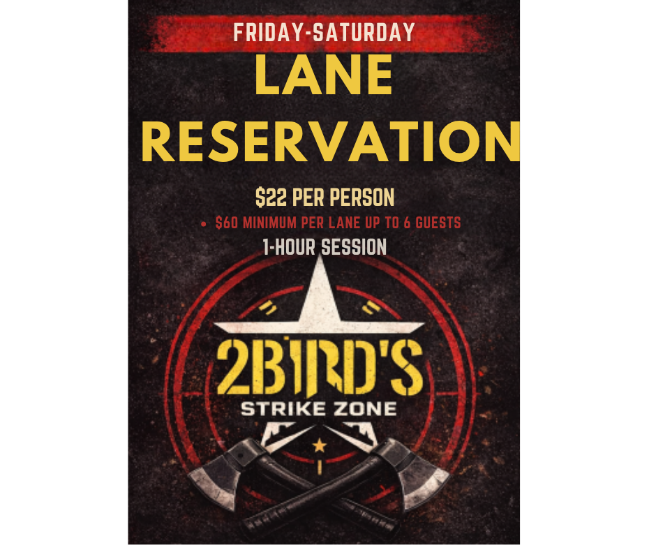 Friday–Saturday Lane Reservation
