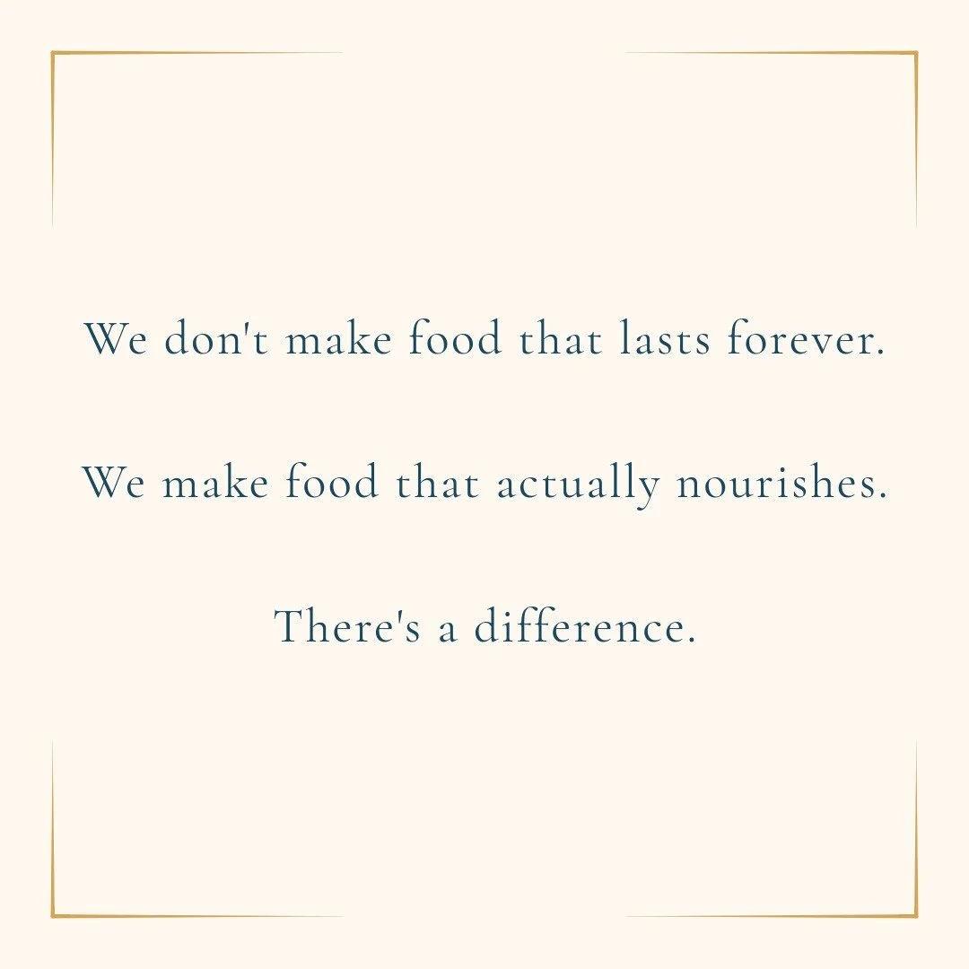 Most cat food is made to last. Ours is made to nourish. There's a difference. 🐾

Cats are obligate carnivores. They are biologically wired to thrive on moisture-rich, protein-dense, fresh food - not food engineered to sit on a shelf for two years.

