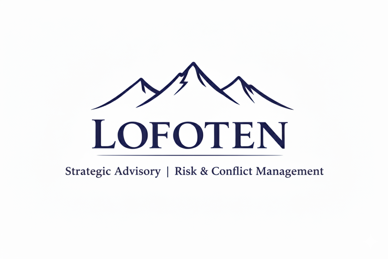LOFOTEN - Strategic Advisory - Risk and Conflict Management