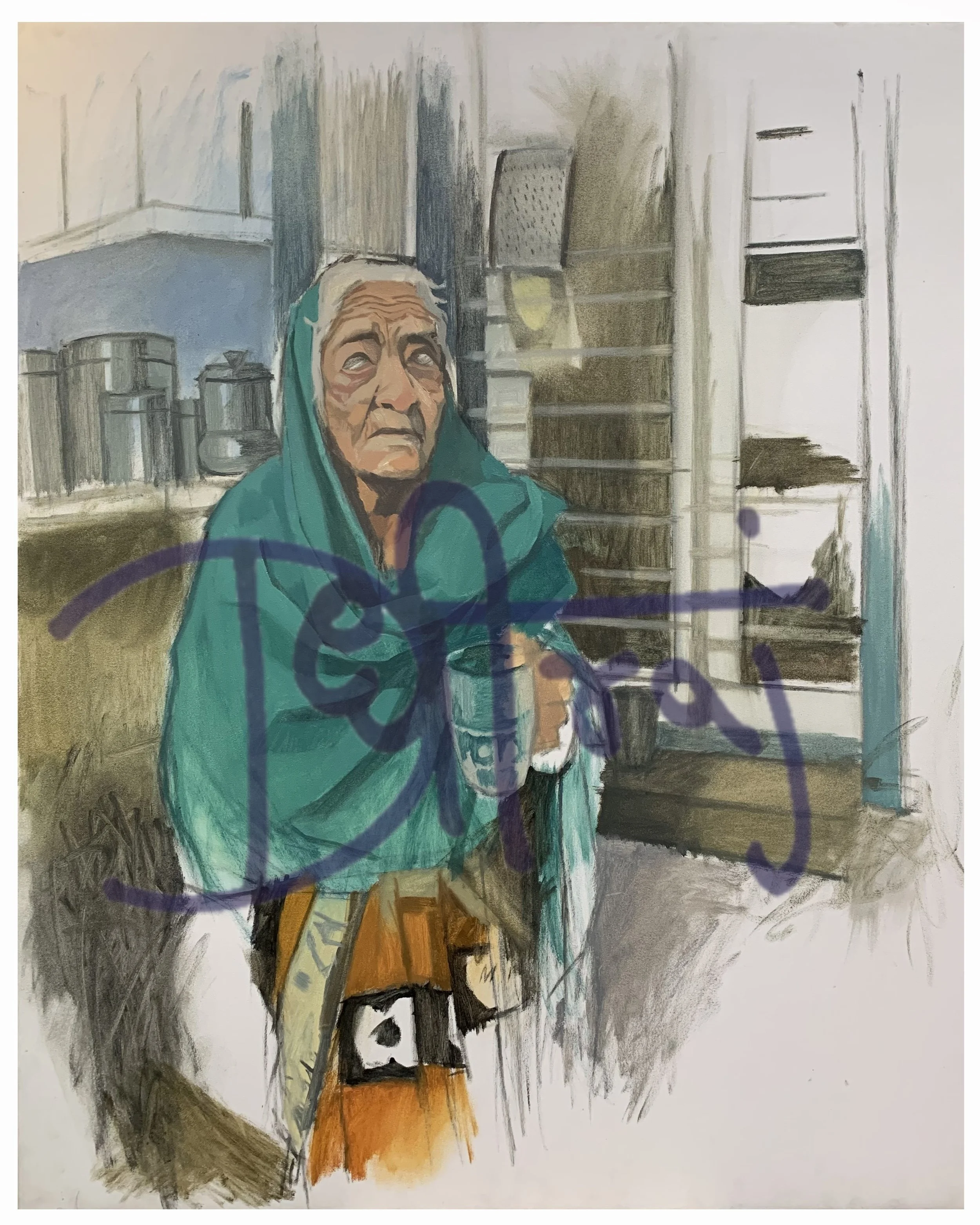 ' Kitchen ' :  Art print on high quality archival paper