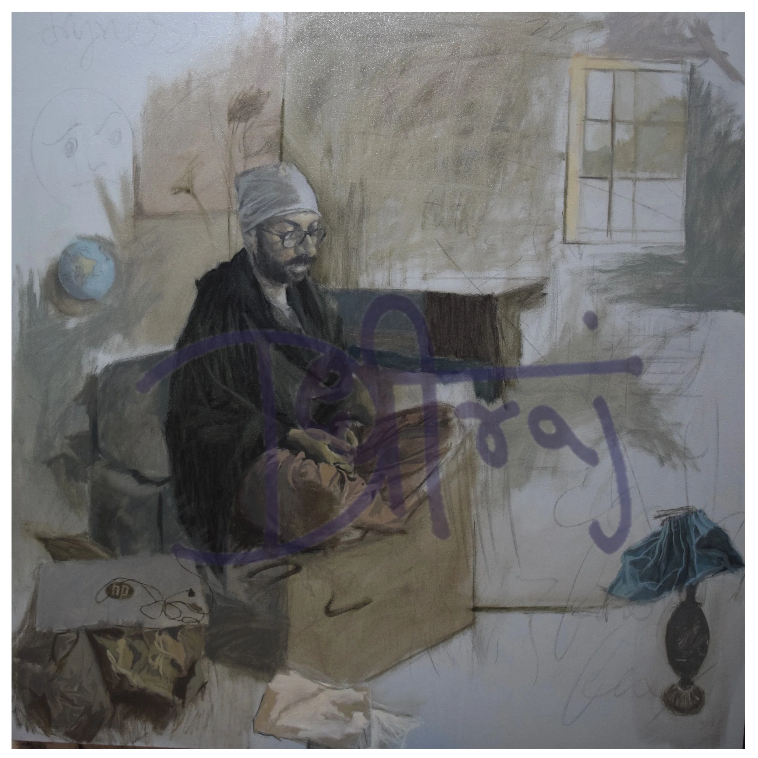 ' Waging war ' :  Art print on high quality archival paper