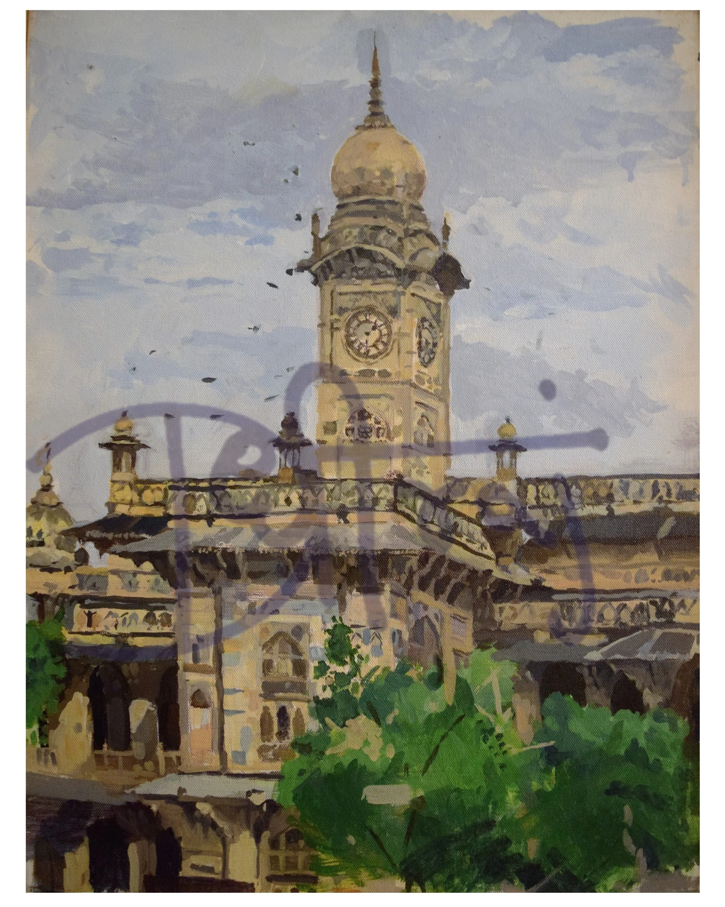 ' After the rain ' :  Art print on high quality archival paper