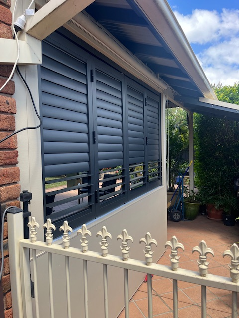 Aluminium Shutters - Outside View in Elderslie