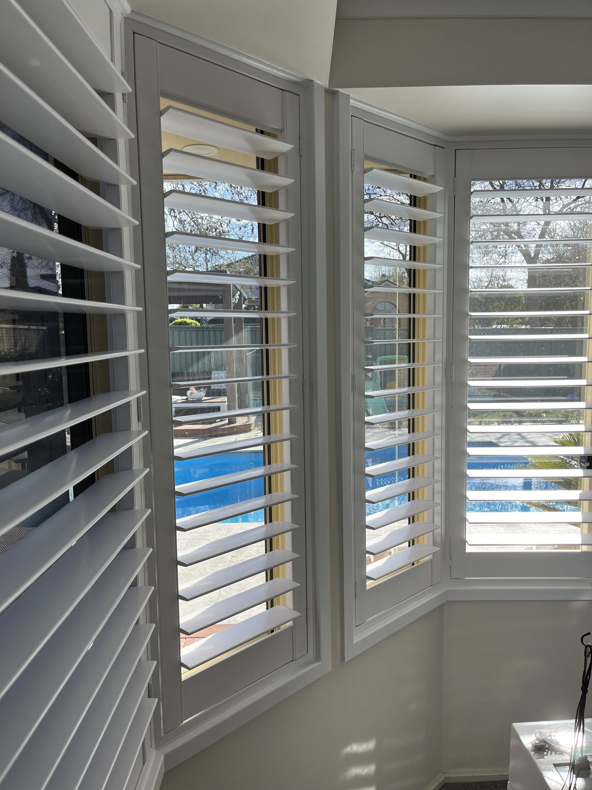 Opulent Plantation Shutters in Harrington Park Bedroom