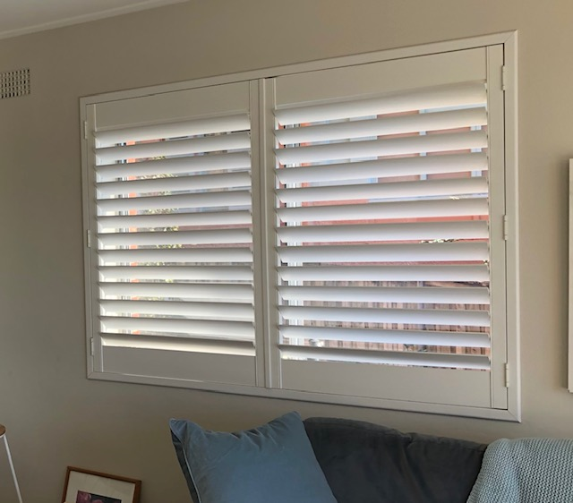 PVC Shutters with bullnose Z frame