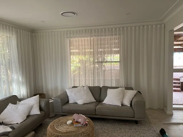Sheer S-Wave Curtains