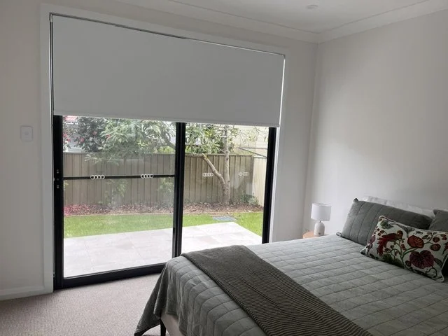 Blockout Roller Blind - Recess Fit on Sliding Door