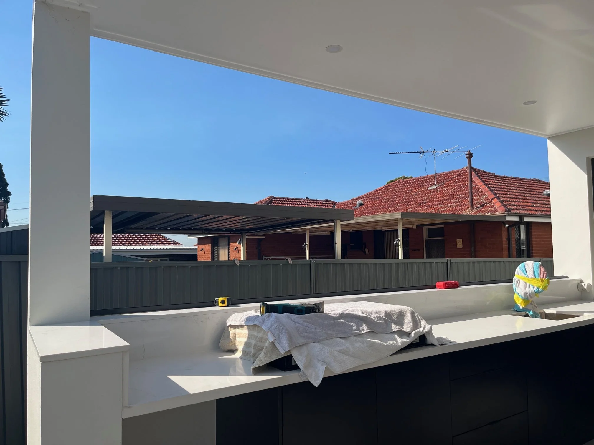 Before photo of Aluminium Shutters in Narellan