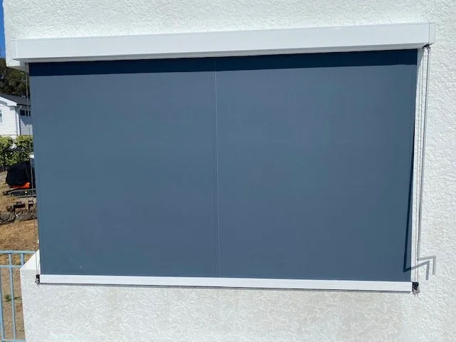 Acmeda Vueu Wire Guide Awning with Crank Operation