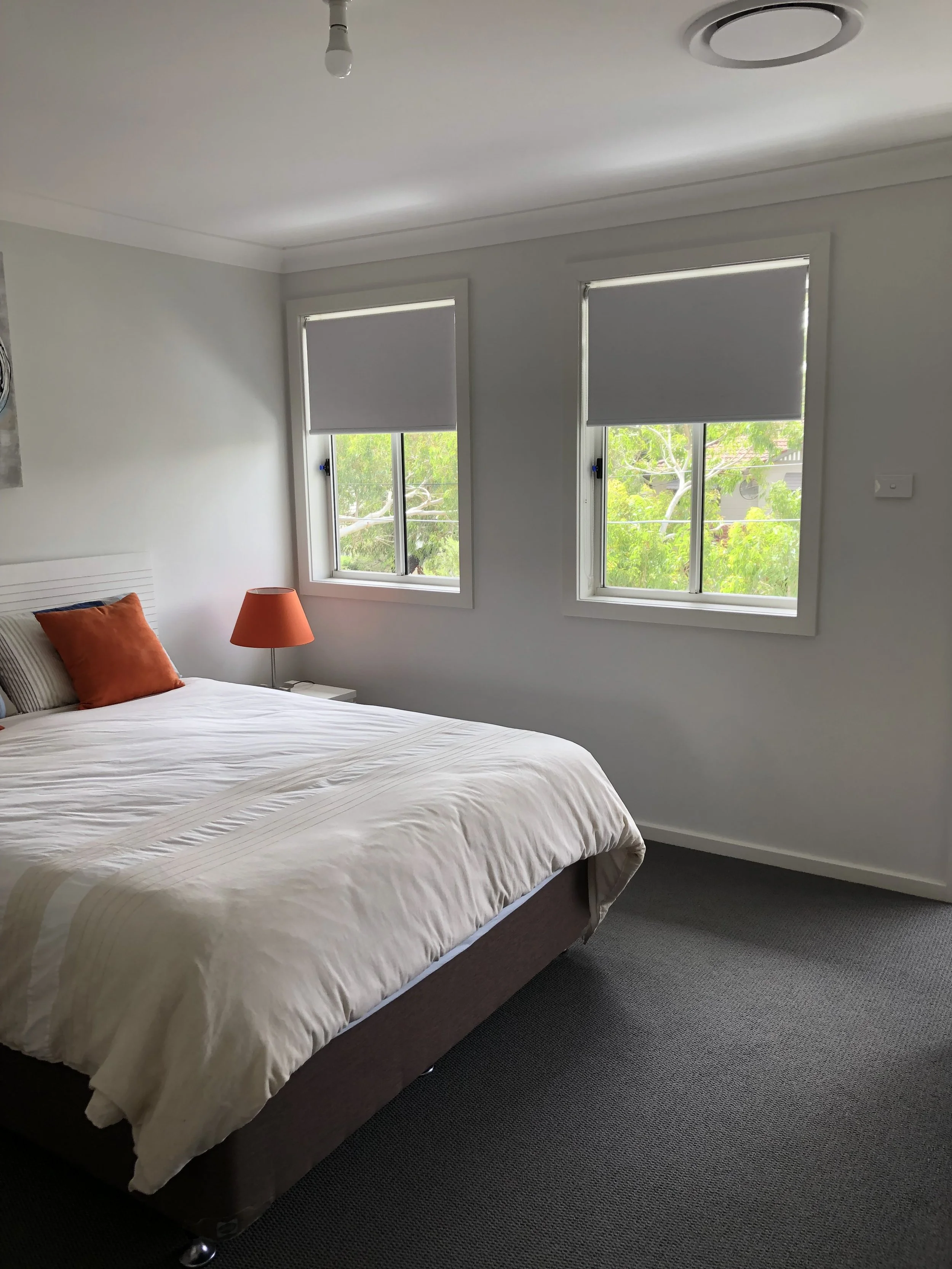 Blockout Roller Blinds in Uniline Dawn Fabric