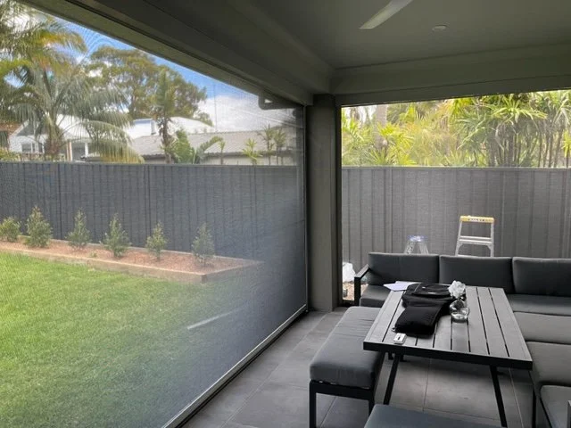 Zipcreen Awnings in Outlook Mode 95 fabric