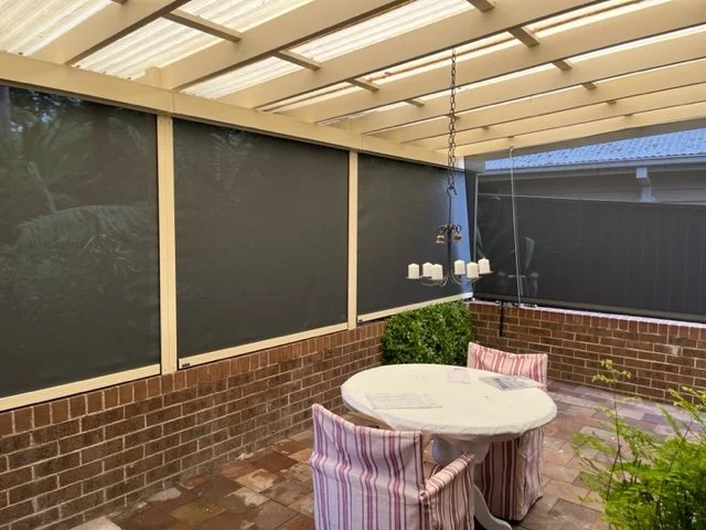 Zipscreen Awnings to enclose your outdoor area