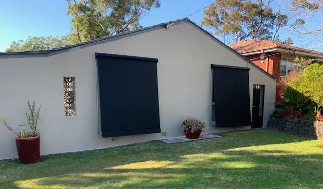 Automatic Awnings with Hoods
