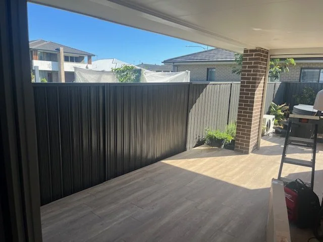 Outdoor Shutters Before Photo