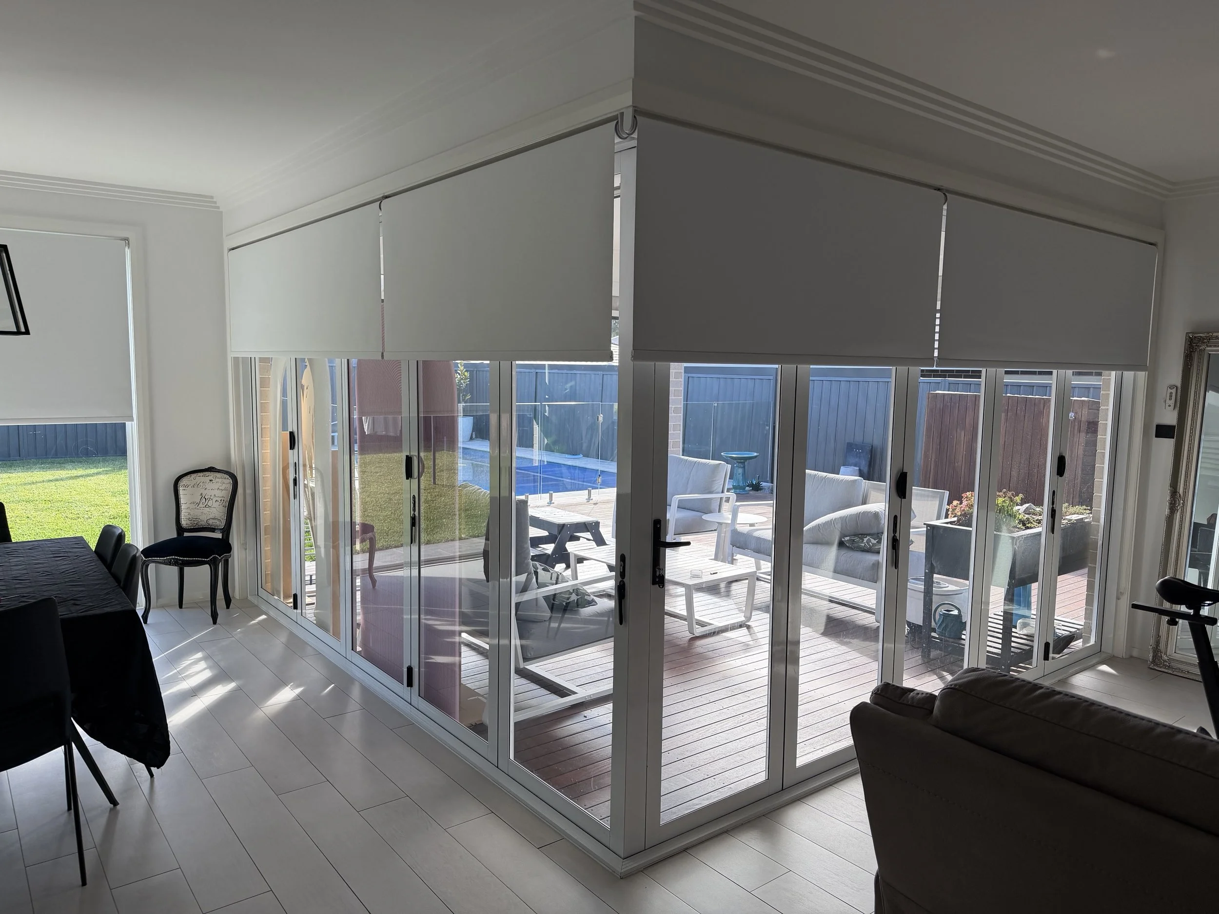 Blockout Roller Blinds in Shaw Skye fabric